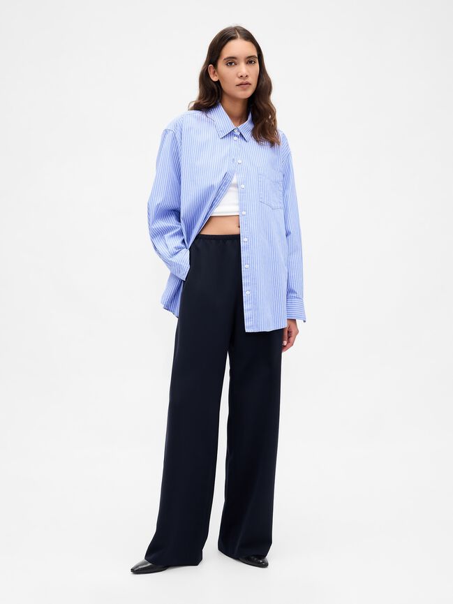 Easy Wide-Leg Pants gap easy wide leg pants