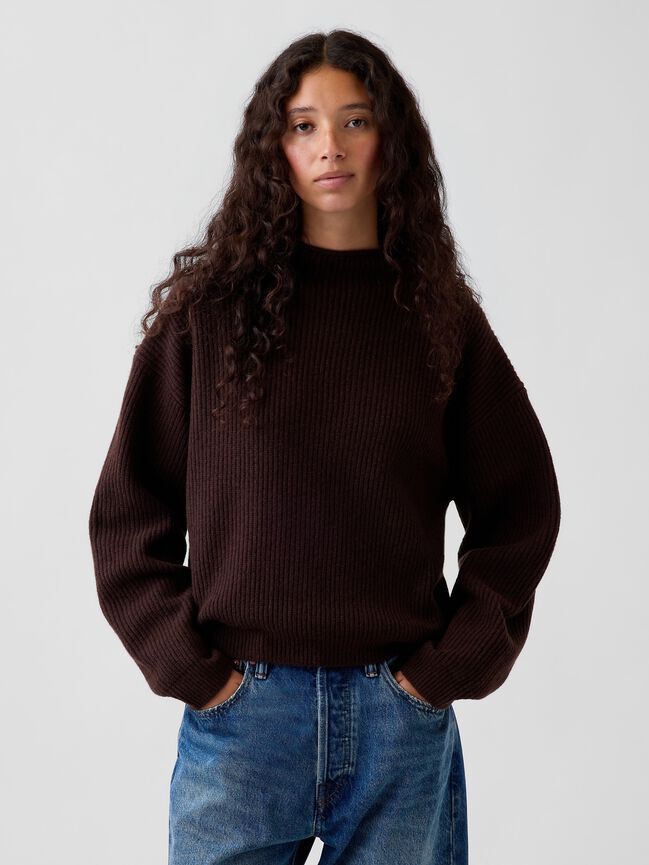CashSoft Oversized Rollneck Sweater gap cashsoft oversized rollneck sweater