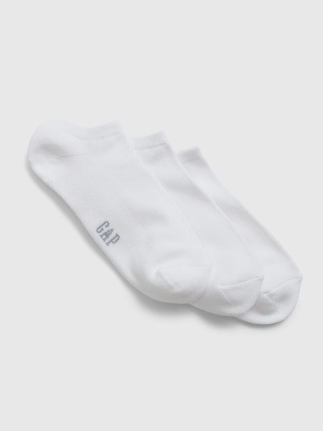Basic Ankle Socks (3-Pack) gap basic ankle socks 3 pack