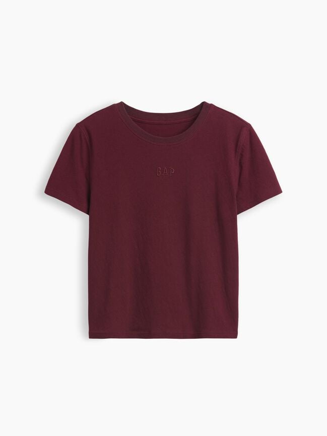 100% Cotton Authentic Shrunken Logo T-Shirt gap 100 cotton authentic shrunken logo t shirt