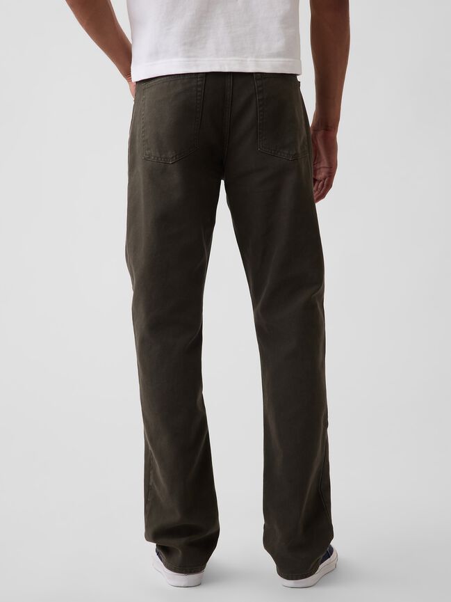 Canvas Relaxed Straight Jeans gap canvas relaxed straight jeans