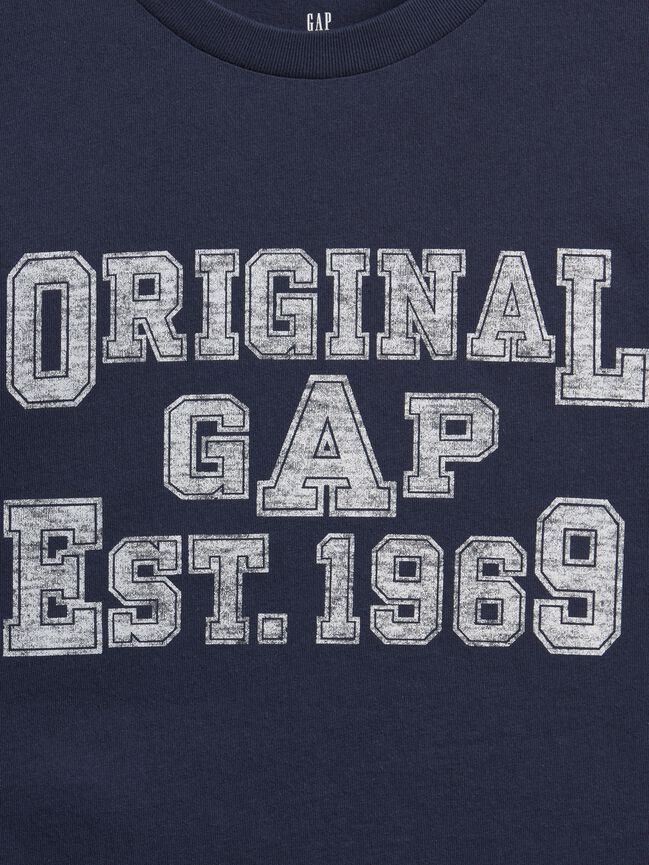 تي شيرت ياقة مدورة gap تي شيرت ياقة مدورة