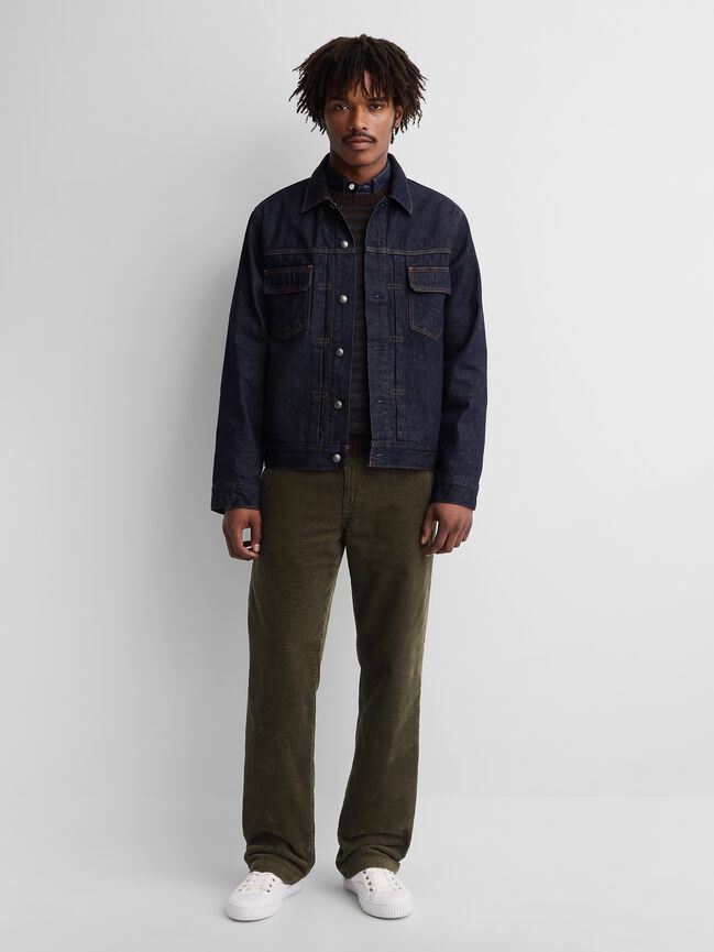Gap × A.P.C. Denim Relaxed Shirt gap a p c denim relaxed shirt