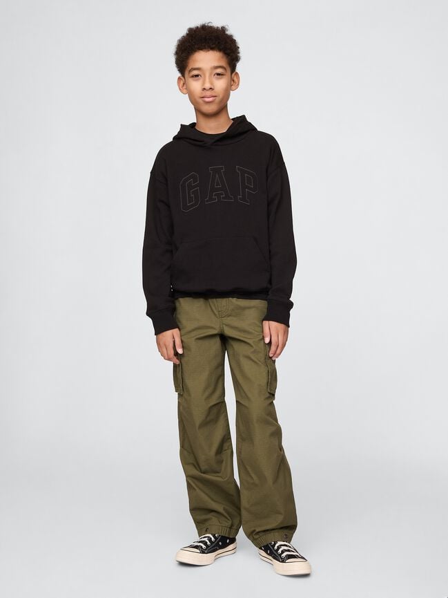 Kids Relaxed Gap Logo Hoodie kids relaxed gap logo hoodie