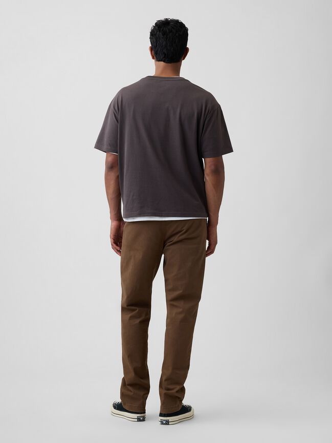 Essential Khakis in Straight Fit with GapFlex essential khakis in straight fit with gapflex