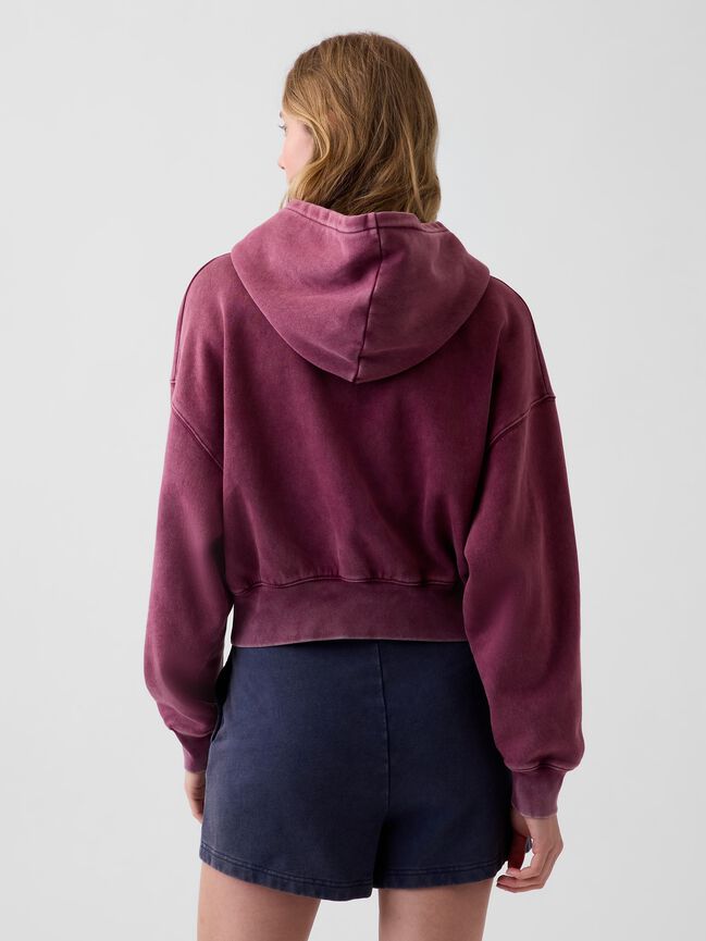 VintageSoft Oversized Gap Logo Zip Hoodie vintagesoft oversized gap logo zip hoodie
