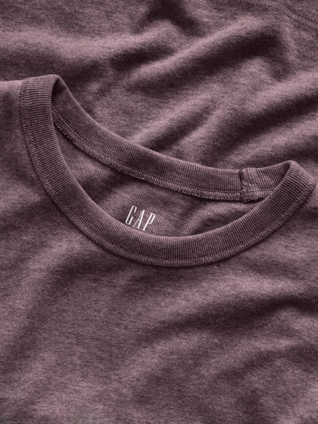 Adult Heavyweight Crop T-Shirt gap adult heavyweight crop t shirt