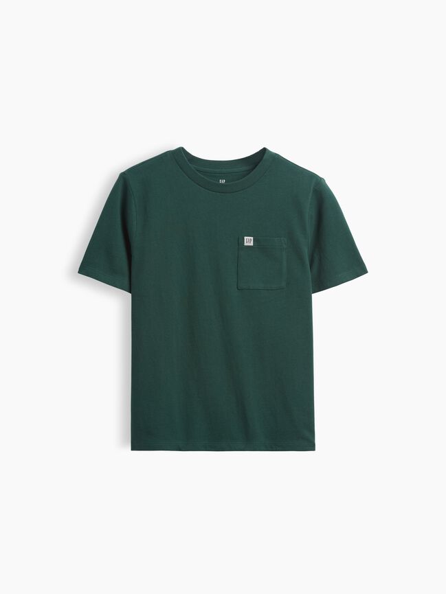 Kids Logo Pocket T-Shirt gap kids logo pocket t shirt