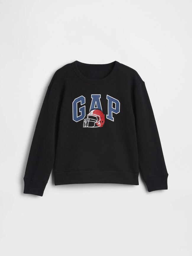 سويت شيرت مريح للأطفال بشعار Gap سويت شيرت مريح للأطفال بشعار gap