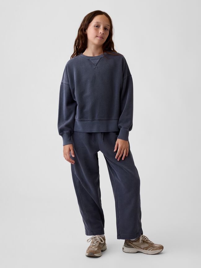 Kids VintageSoft Relaxed Barrel Sweatpants gap kids vintagesoft relaxed barrel sweatpants