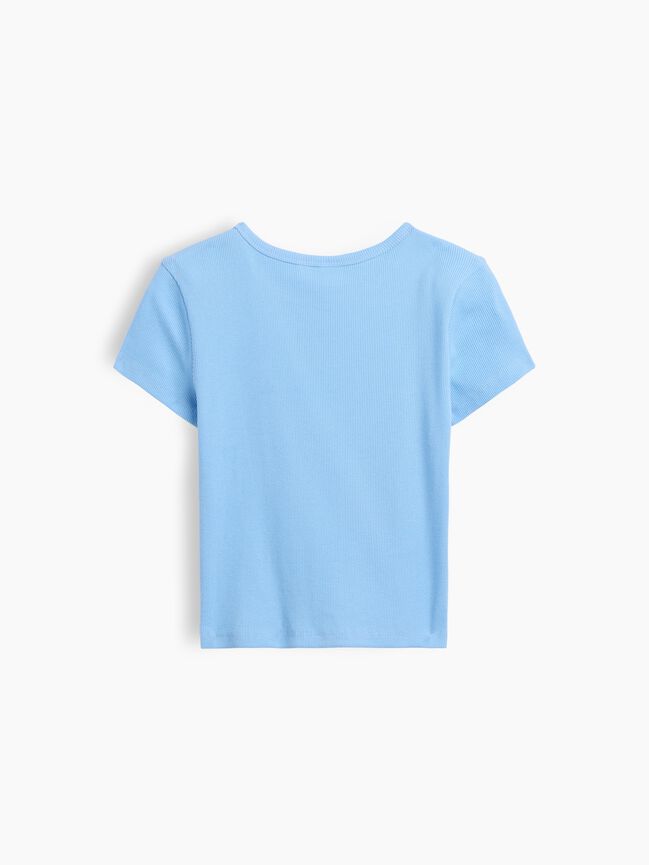 Kids Ribbed T-Shirt gap kids ribbed t shirt