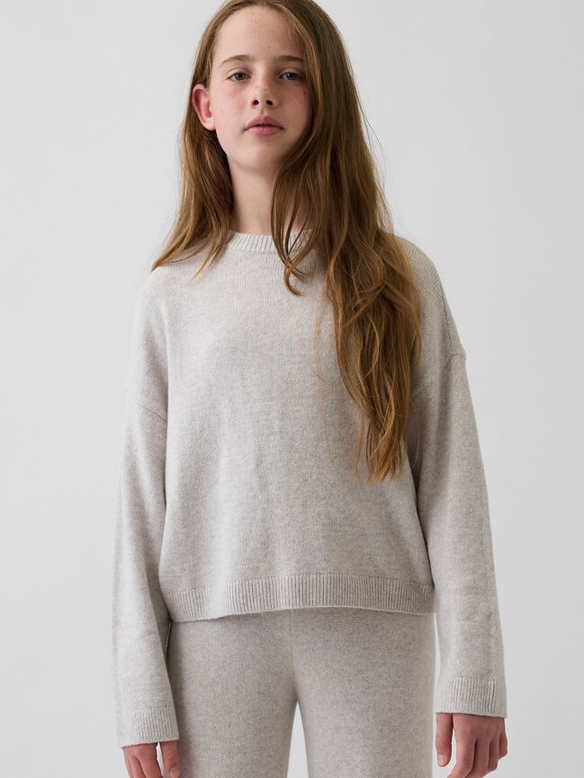 Kids CashSoft Oversized Sweater gap kids cashsoft oversized sweater