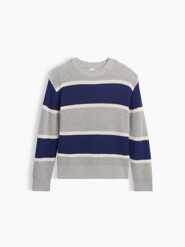 100% Cotton Relaxed Shaker Sweater gap 100 cotton relaxed shaker sweater