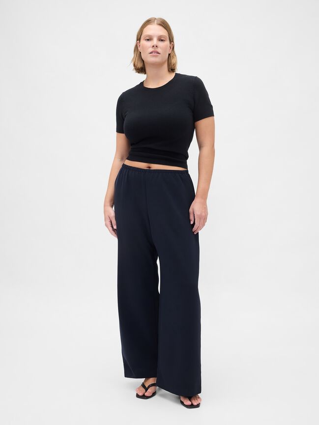 Easy Wide-Leg Pants gap easy wide leg pants