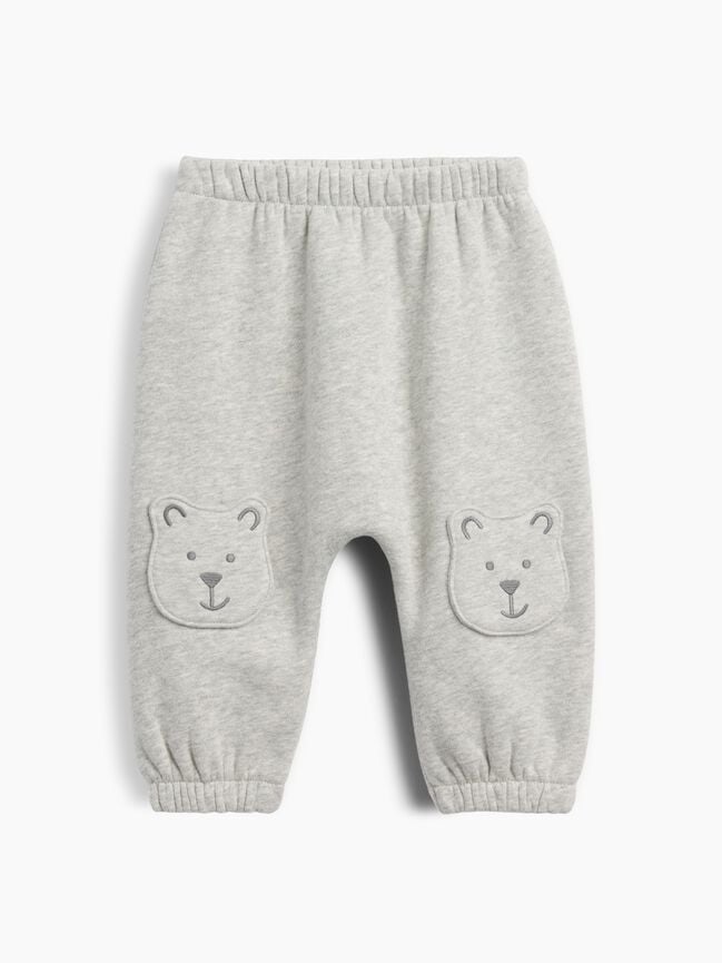 Baby VintageSoft Brannan Bear Knee Patch Joggers gap baby vintagesoft brannan bear knee patch joggers