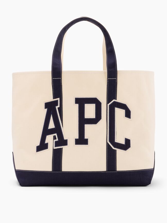 Gap × A.P.C. Logo Tote Bag gap a p c logo tote bag