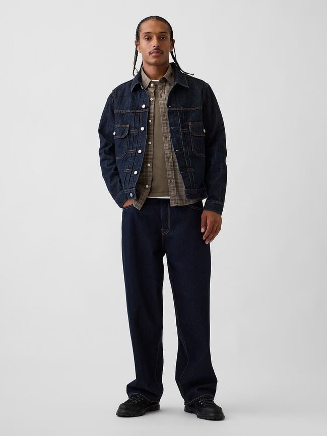 Heavyweight Denim Jacket gap heavyweight denim jacket
