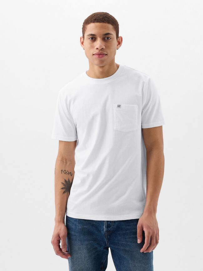 Organic Cotton Pocket T-Shirt gap organic cotton pocket t shirt