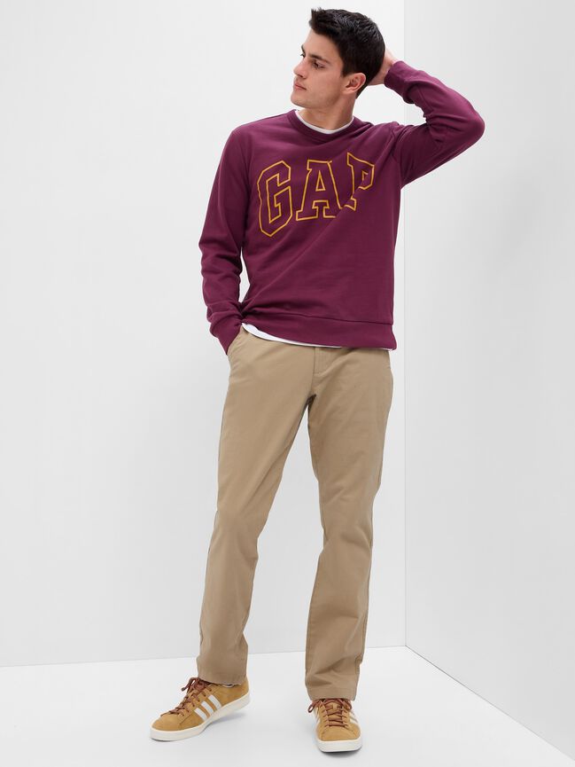 Essential Khakis in Straight Fit with GapFlex essential khakis in straight fit with gapflex