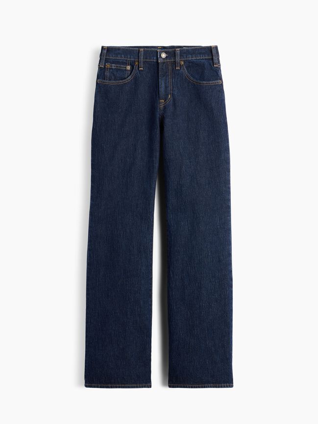 Mid Rise Relaxed Flare Jeans gap mid rise relaxed flare jeans