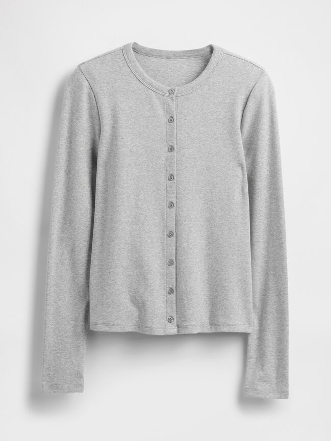 Modern Crewneck Cardigan gap modern crewneck cardigan
