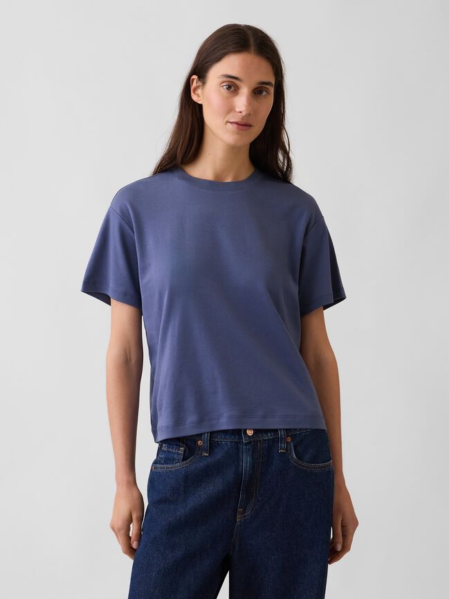 Supima¨ Cotton Relaxed T-Shirt gap supima cotton relaxed t shirt