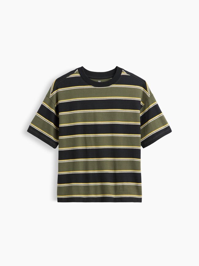 تي شيرت أوفرسايز سميك للأطفال gap تي شيرت أوفرسايز سميك للأطفال