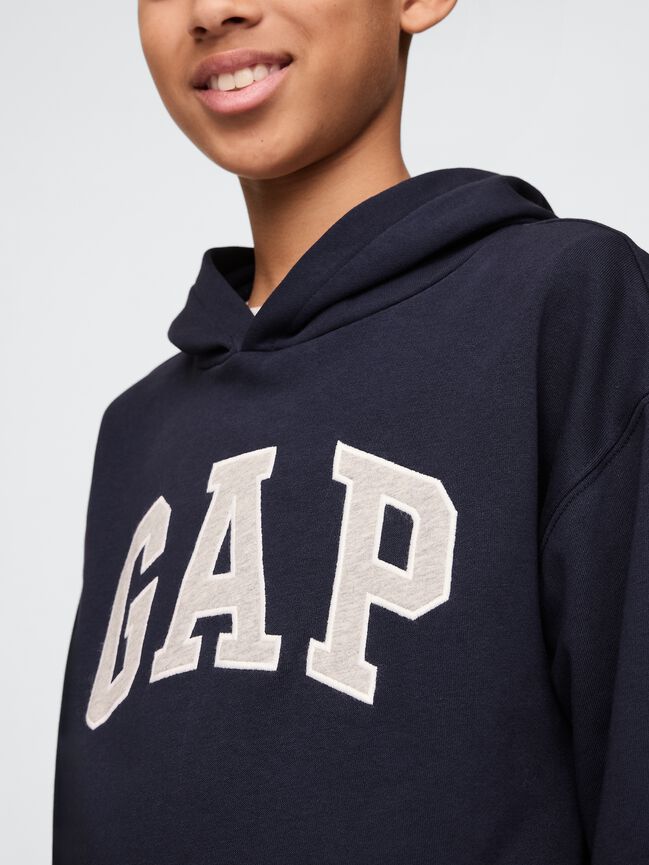 Kids Relaxed Gap Logo Hoodie kids relaxed gap logo hoodie