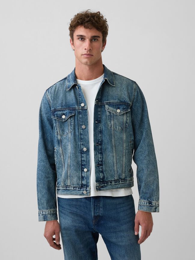Classic Icon Denim Jacket gap classic icon denim jacket