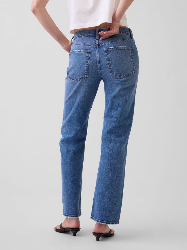 جينز قياس مستقيم gap جينز قياس مستقيم