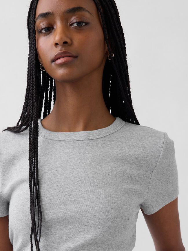 Modern Crewneck T-Shirt gap modern crewneck t shirt