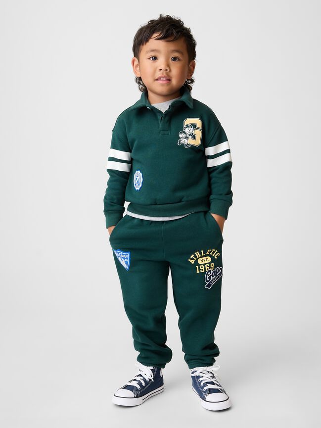 Baby & Toddler VintageSoft Varsity Logo Sweatpants gap baby toddler vintagesoft varsity logo sweatpants