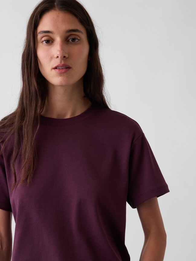 Supima¨ Cotton Relaxed T-Shirt gap supima cotton relaxed t shirt