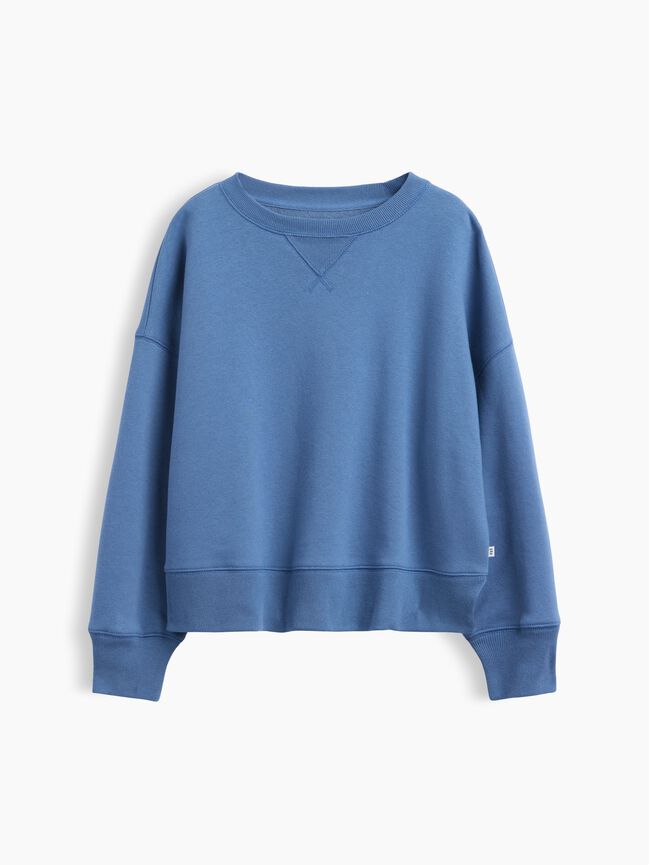 Kids VintageSoft Oversized Split-Hem Sweatshirt gap kids vintagesoft oversized split hem sweatshirt
