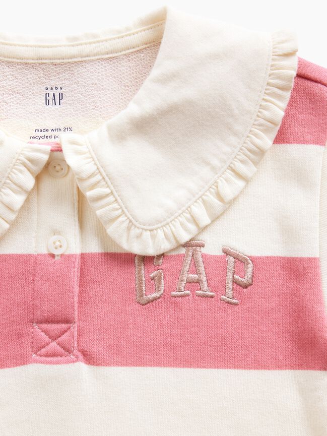 Baby & Toddler French Terry Logo Rugby Dress gap baby toddler french terry logo rugby dress