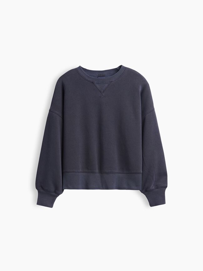 Kids VintageSoft Oversized Split-Hem Sweatshirt gap kids vintagesoft oversized split hem sweatshirt