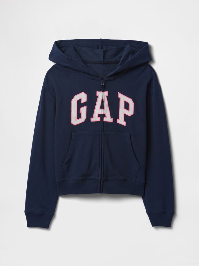 Kids Relaxed Gap Logo Zip Hoodie kids relaxed gap logo zip hoodie