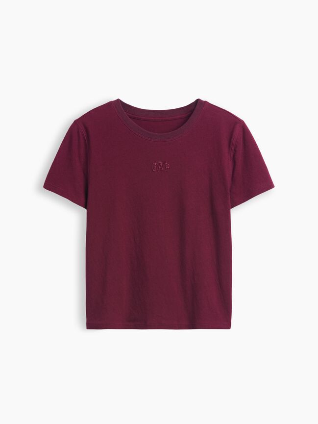 100% Cotton Authentic Shrunken Logo T-Shirt gap 100 cotton authentic shrunken logo t shirt
