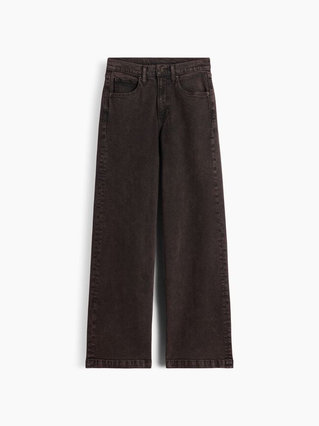 High Rise Stride Wide-Leg Jeans gap high rise stride wide leg jeans