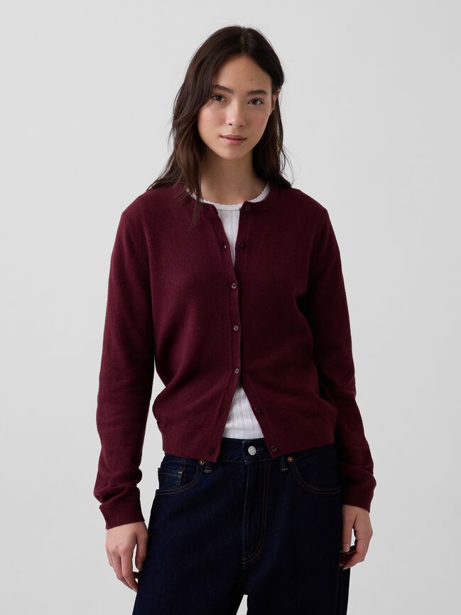 CashSoft Crop Cardigan gap cashsoft crop cardigan
