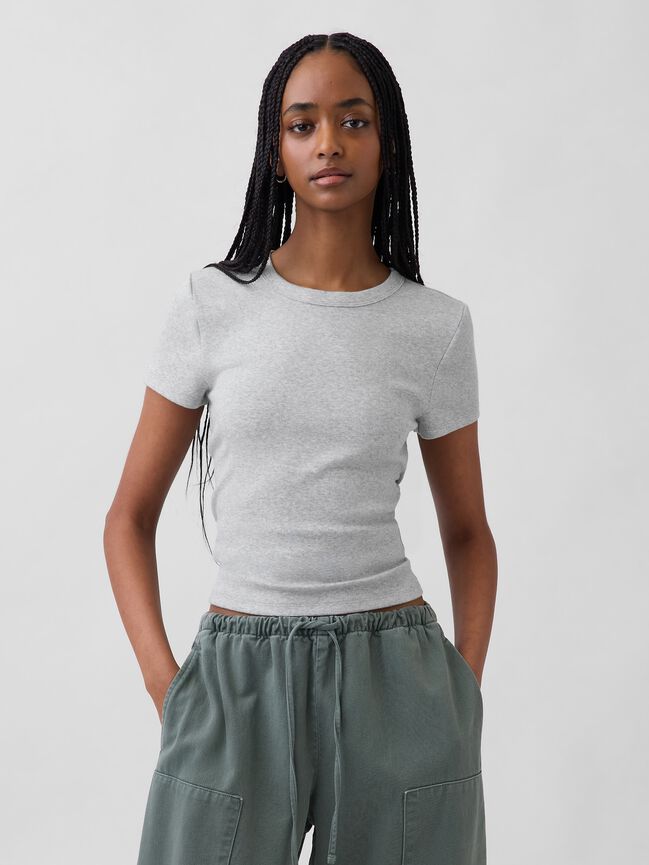 Modern Crewneck T-Shirt gap modern crewneck t shirt