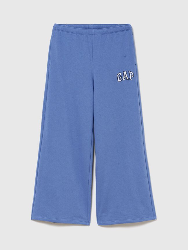 Gap Logo French Terry Wide-Leg Joggers gap logo french terry wide leg joggers