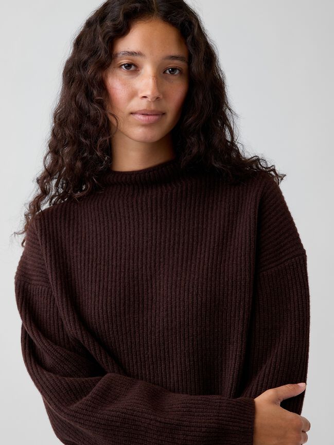 CashSoft Oversized Rollneck Sweater gap cashsoft oversized rollneck sweater