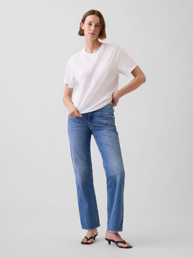 جينز قياس مستقيم gap جينز قياس مستقيم