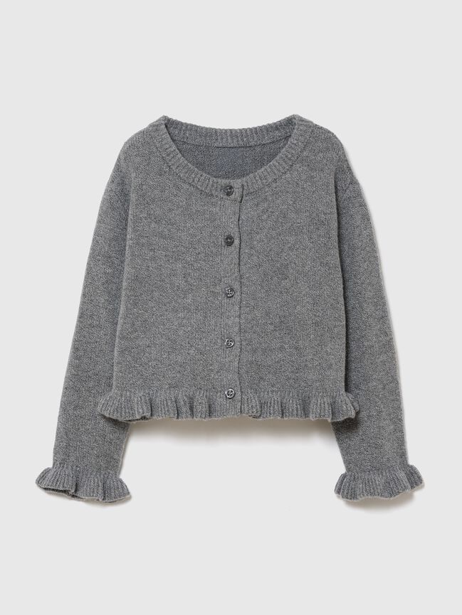 Baby & Toddler CashSoft Ruffle Cardigan Sweater gap baby toddler cashsoft ruffle cardigan sweater