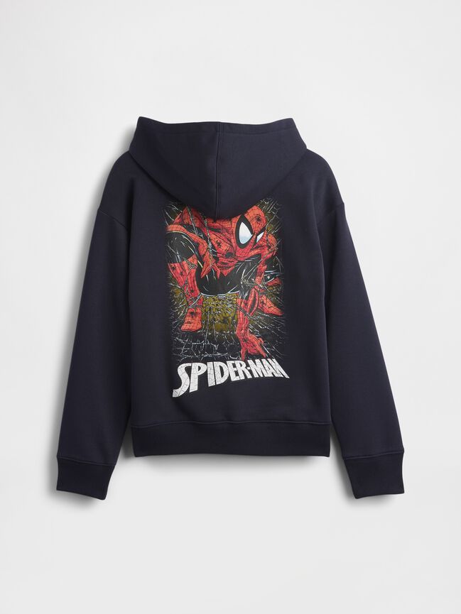 GapKids Marvel Spider-Man Relaxed Logo Hoodie gapkids marvel spider man relaxed logo hoodie