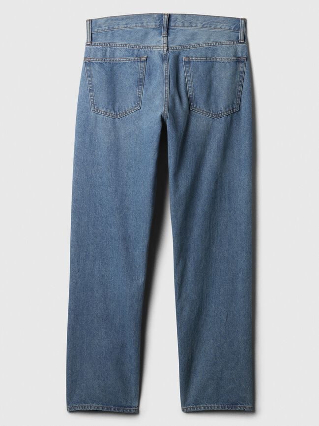 جينز بقصة مستقيمة gap جينز بقصة مستقيمة