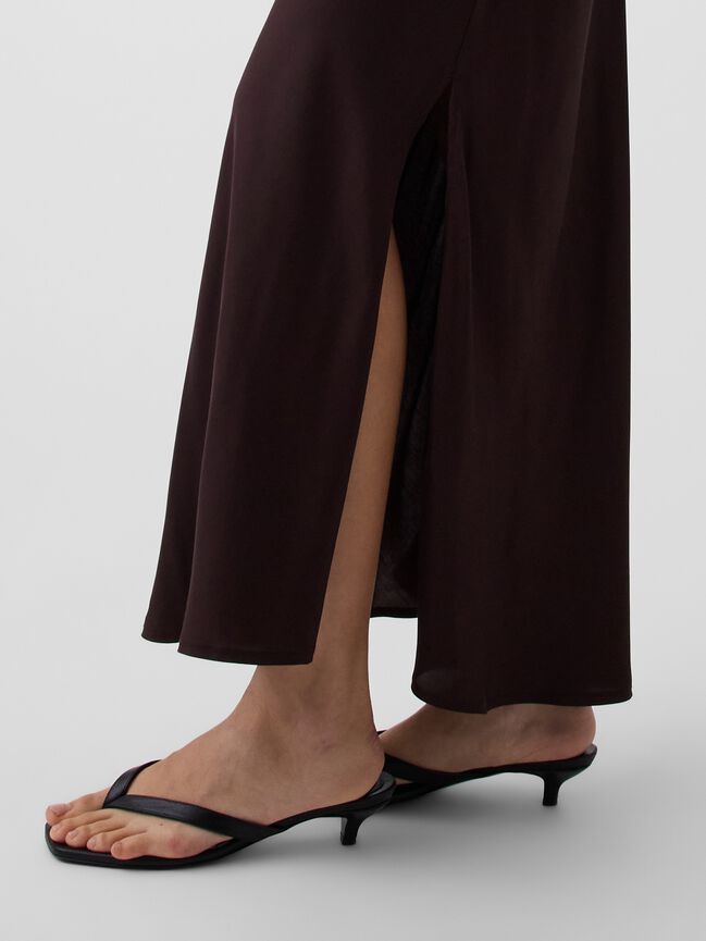 Maxi Slip Skirt gap maxi slip skirt