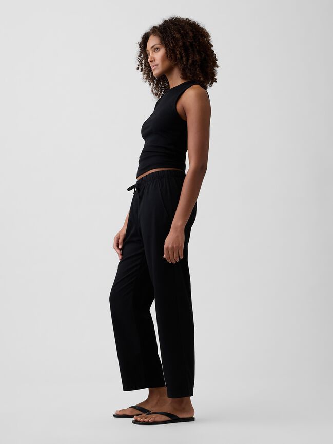 Mid Rise Easy Twill Pants gap mid rise easy twill pants