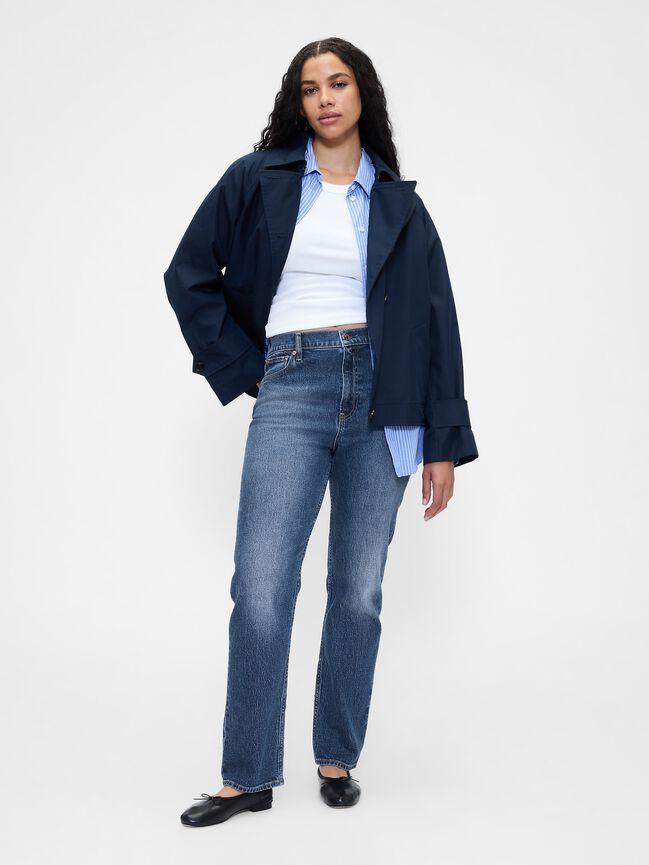 High Rise '90s Slim Straight Jeans gap high rise 90s slim straight jeans
